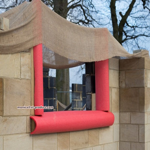 EPE SCHUIM gemakkelijk fit deur frame rand bescherming profiel/deur frame foam <span class=keywords><strong>protector</strong></span> - Product Image 4