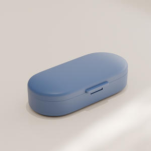 Kotak <span class=keywords><strong>Pil</strong></span> Plastik Portabel <span class=keywords><strong>2</strong></span> Kompartemen Mudah Dibawa Desain Persegi Panjang dari Bahan Food Grade untuk Tempat Penyimpanan <span class=keywords><strong>Pil</strong></span> - Product Image 6