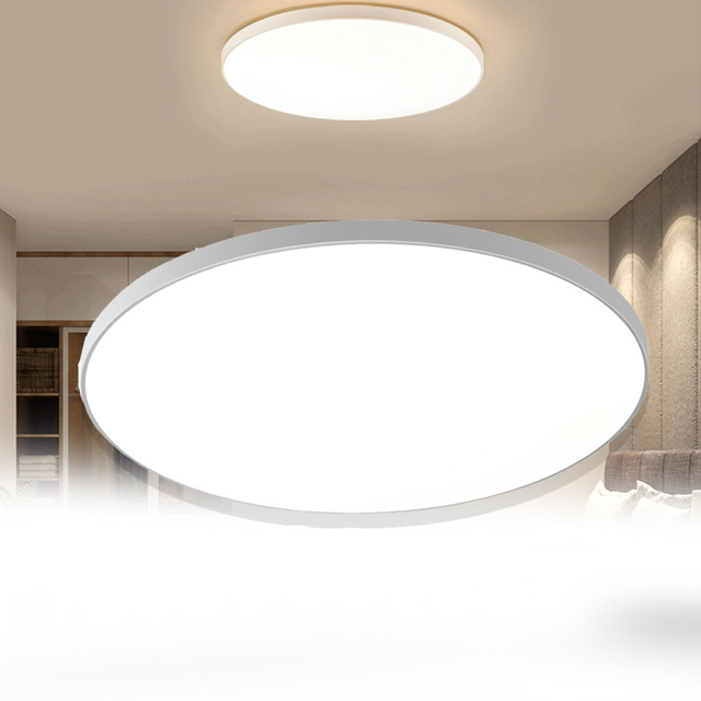 Frameless Recessed Square Round Led Panel Light Manufactures 9w 18w 24w 36w Luminous White Body Lamp Lighting Office