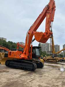 Excavatrice sur chenilles hydraulique Hitachi ZX450 d'occasion de 45 tonnes avec moteur Isuzu et moteur d'origine japonaise - Product Image 5