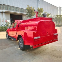Camion de Pompiers et de Sauvetage ISUZU Pickup pour le Secours Forestier, Efficace et à Traction Intégrale (4 Roues Motrices)