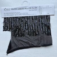 Tela de malla bordada de lujo con lentejuelas doradas grandes y pesadas, tela de gasa transparente ligera para vestidos de bikini y trajes de escenario