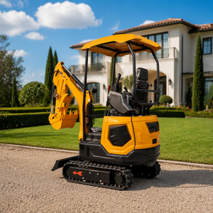 Mini-excavatrice HT12P de 1,2 tonne, excavatrice sur chenilles de 1000 kg, moteur certifié CE EPA, machine de construction compacte - Product Image 5