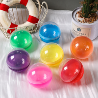   Jouets en capsule multicolores en forme de balle, en caoutchouc torsadé et plastique, amusants et éducatifs, pour distributeurs automatiques et machines à griffes