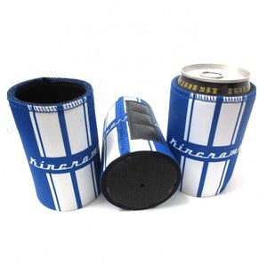 High Quality Custom Magnetic Can Cooler Holder Neoprene Sublimation Stubby Holder Slim Skinny Cozies 12oz Beer Coozy with Magnet - Product Image 2