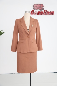 Vestidos de Trabajo Elegantes de Alta Calidad para Mujer, Vestido Formal de Manga Larga, Talla Grande, Color Sólido - Product Image 6