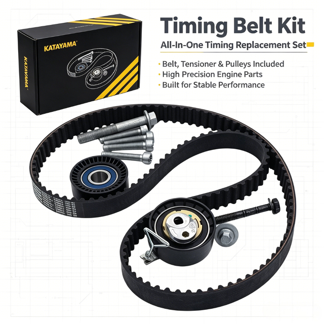 Top Quality Complete Timing Kit, Drive Belt Kit, Water Pump Component 04L198119 for Volkswagen Jetta Golf 2.0