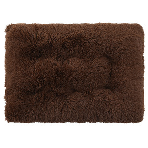 <span class=keywords><strong>Best</strong></span> Verkopende Pluizige Hond Bed Zachte Pluche Rechthoek Mat Antislip Bodem Aanpasbare Kleuren Voor Kleine Middelgrote Grote Rassen Gezellig Warm - Product Image 5