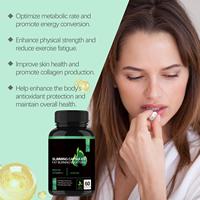 Cápsulas Quemagrasas Premium al por Mayor OEM - Acelera el Metabolismo y la Energía, Apoya la Pérdida de Peso, Ingredientes 100% Naturales, 60 Cápsulas