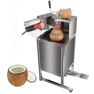 Hot Selling Commercial tender coconut lid opener processing machine coconut straw hole opening machine coconut cutting machine