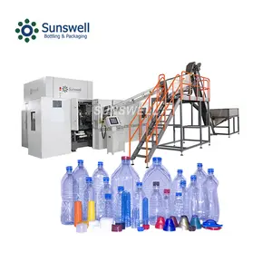 SUNSWELL yüksek hızlı 12000-36000BPH döner PET şişe şişirme kalıp makinesi