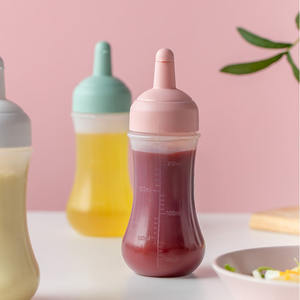 Botella de Plástico Vacía de 350 ml MAYSURE para Salsa Picante, Botella Flexible para Salsa de Chile, Personalizable - Product Image 4