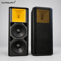 GE28 Dual 18 Inch Speaker Pasif Full Range Profesional Sistem PA Kayu Lapis OEM untuk Konser Bar Panggung Penguatan Suara Langsung