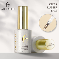 ARNAILO Hema Free TPO Free Diamond Top Coat Transparent Super Brillant Anti-Jaunissement Professionnel Gel de Finition pour Ongles Fournitures de Salon Séchage Rapide