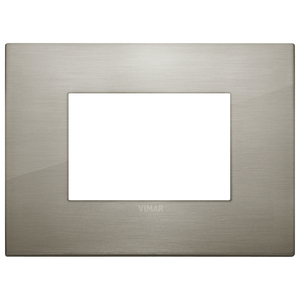 Plaque murale en acier brossé Vimar 12,75 po x 9,5 po x 1,62 po, design classique - Product Image 1