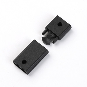 Plastic <b>Clip</b> Buckle J1188 Black Durable For Bags Backpacks Helmet Waist Bag Accessories - Product Image 3