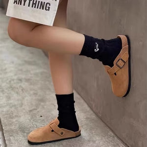 Venta al por mayor cómodos zapatos Birken en stock zapatillas para hombres y mujeres de la marca de diseñador popular <span class=keywords><strong>zuecos</strong></span> de cuero genuino - Product Image 4