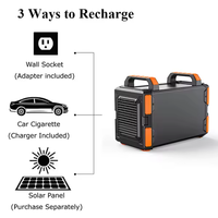 Solargenerator 300W-2500W LiFePO4 Tragbare Powerstation mit Solarpanel & Autoladung für Outdoor-Camping Reine Sinuswelle