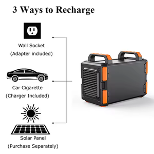 Générateur solaire 300W-2500W LiFePO4 Station d'alimentation portable avec panneau solaire et charge de voiture Utilisation en <span class=keywords><strong>camping</strong></span> en plein air Onde sinusoïdale pure - Product Image 4