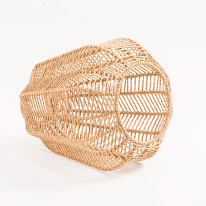 Wicker Pendant Lamp Oval E27 Switch Control Yellow <b>Light</b> Fixture For Home Hotel Restaurant Bar Coffee Shop - Product Image 3