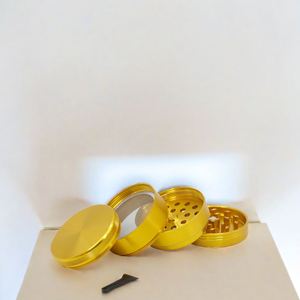 2024 Premium Green Aluminum Handle Herb <b>Grinder</b> Multifunctional <b>Tobacco</b> Spice Herb <b>Grinder</b> - Product Image 6