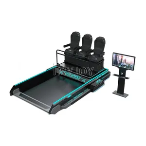 Horrible emocionante loco móvil 9d VR proyector cine silla teatro película juegos 5d cine camión móvil cine 7d cabina