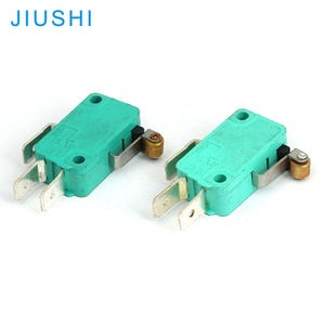 Liên Hệ Với Nhà Cung Cấp KW3-OZ-SW Micro Switch Với Xử Lý Ròng Rọc 1NO 1NC Xanh - Product Image 3