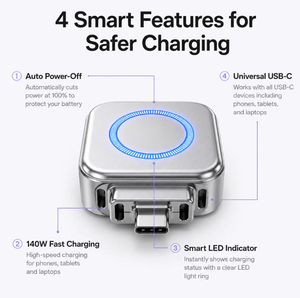 Adaptateur de charge rapide avec arrêt automatique - Product Image 3