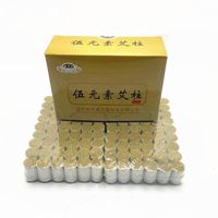 108 bâtonnets de moxa par boîte pour la thérapie de moxibustion, rouleaux de moxa