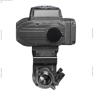 COVNA Tariff Reduction Electric Valve DN100 4 Inch 24V DC Seat <b>Tri</b> <b>Clamp</b> Connection Food Grade Stainless Steel Motor Operated - Product Image 4