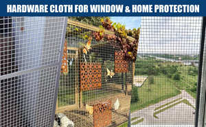 Grillage métallique 1/2 pouce 24 pouces x 50 pieds, calibre 19, galvanisé à chaud après soudage, rouleau de grillage pour poulailler - Product Image 3