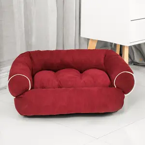 Giường vật nuôi không thấm nước chống trượt dưới ghế sofa hundebett Trứng Thùng Bộ nhớ bọt vật nuôi chỉnh hình con chó giường