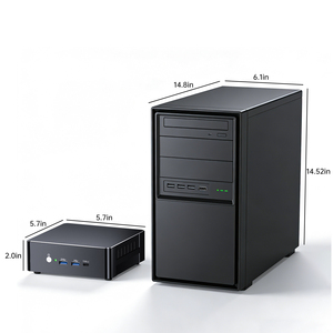 มินิพีซีพร้อม Windows 10 IoT Intel Core i7-13700H 2.5G 1G <span class=keywords><strong>LAN</strong></span> WiFi 6 USB4 รองรับจอแสดงผล 4K รองรับจอภาพสามจอ เหมาะสำหรับโรงพยาบาล - Product Image 1