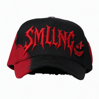 Casquettes de baseball brodées personnalisées de qualité supérieure Barbas Hats Rich or Dead, Gorras Beard G5 avec doublure en satin