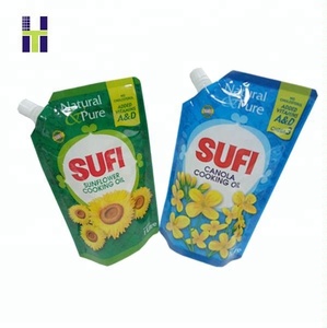 Đứng lên túi <span class=keywords><strong>Spout</strong></span> với dầu ô liu và nước sốt bao bì in ống đồng kích thước tùy chỉnh cho Sushi sữa chất lỏng/Gel thực phẩm - Product Image 5