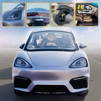 GT5 Tricycle Électrique à Propulsion Arrière, Batterie Lithium-Ion, Adapté aux Personnes Âgées, Carrosserie Fermée, Conforme aux Normes EEC/GCC