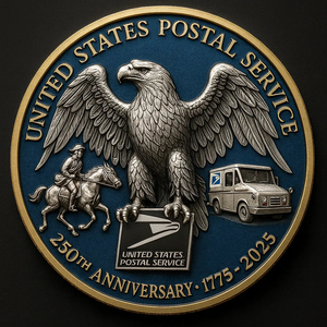 Monedas Conmemorativas del 250 Aniversario del Águila Americana, Chapadas en Oro, Personalizadas, para <span class=keywords><strong>Comprar</strong></span> - Product Image 5