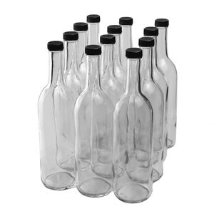 Impresión de Etiquetas, Serigrafía, Envases de Plástico PET Transparente de Gran Capacidad (750 ml, 1 Litro) para Licores, Whisky, Jugos, Refrescos, Bebidas Energéticas y Cerveza - Product Image 1