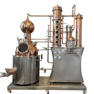 Hệ thống chưng cất điều khiển nhiệt độ tự động 300L Máy chưng cất đa chức năng với các thành phần lõi động cơ mới - Product Image 1