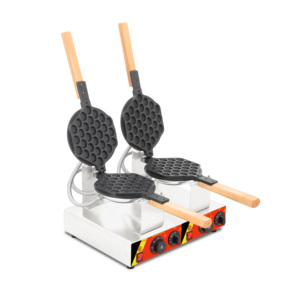 Máy Làm Bánh Quế Trứng Chống Dính Thương Mại Hai Đầu/Máy Làm Trứng/Chảo Bánh Quế Trứng - Product Image 6