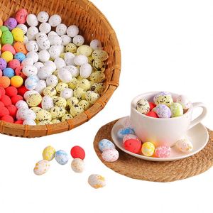 Artificial Bird Mini Easter for <b>Eggs</b> Hunt Home Decor Kids <b>Toy</b> Party Favors Photo Props With Spots - Product Image 1