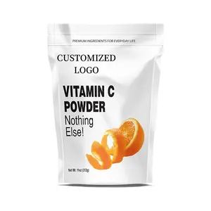 Private Label Vitamin C Powder Liposomal Cosmetic Grade Skin Care Whitening Bulk Vitamin C Powder For Skin