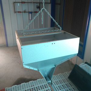 U-BEST Granja Avícola Moderna, Sistema de Alimentación Automático para Aves de Corral, Tolva Metálica de Larga Duración y Alta Resistencia - Product Image 6