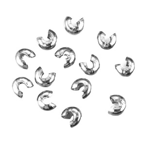 Connecteur de fermoir en acier inoxydable plaqué or 18 carats, entretoise de positionnement en forme de lune courbée, boucle à sertir, accessoires de bracelet pour bijoux - Product Image 5