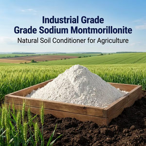 Bentonite <span class=keywords><strong>de</strong></span> sodium <span class=keywords><strong>de</strong></span> haute qualité, additif agricole, liant pour granulation, conditionneur <span class=keywords><strong>de</strong></span> sol, minéral naturel, fournisseur - Product Image 1