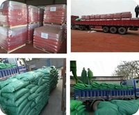 Pigment d'oxyde de fer ISO rouge - Colorant de qualité supérieure pour la peinture sur béton, les projets plastiques et de construction - Fabriqué en Chine
