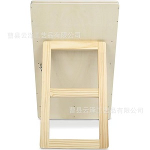 Jeu de société en bois à chute libre, plateau de jeu interactif parent-enfant en bois massif pour fêtes de famille, jeu de tombée de balles porte-bonheur - Product Image 3