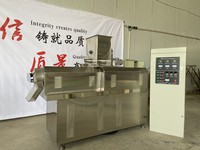 Nouvelle machine industrielle automatique à double extrudeur pour la fabrication de porridge instantané et de farine de tapioca, ligne de traitement des produits céréaliers