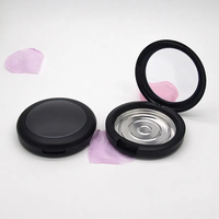Stock P-LAN Offre Spéciale 26mm 36mm 44mm 59.5mm étui à fard vide noir mat étuis à poudre compacts personnalisés emballage