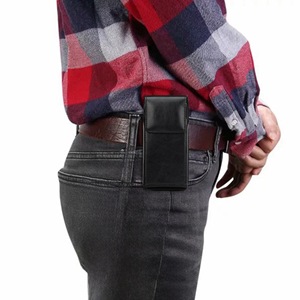 Étui de téléphone portable en cuir PU étui de taille sac de ceinture pince de ceinture pochette de transport de téléphone portable avec boucle de ceinture sac de téléphone <span class=keywords><strong>pour</strong></span> <span class=keywords><strong>Iphone</strong></span> - Product Image 6